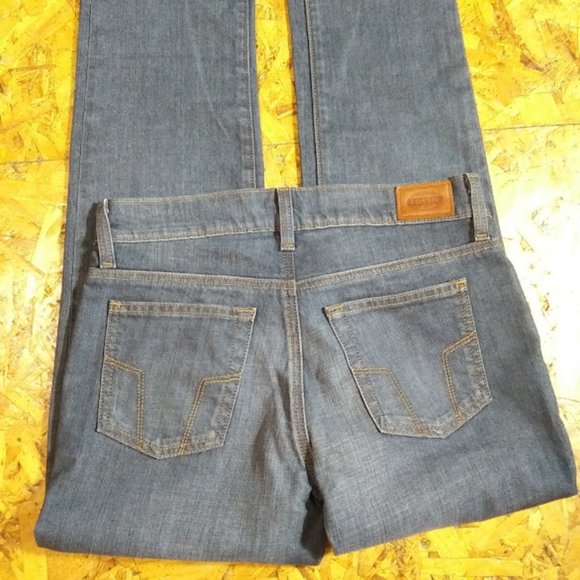* FOSSIL VTG*JEANS*LONG LIVE VINTAGE* STRAIGHT LEG*WOMEN SIZE 27/4-6 - Picture 4 of 8